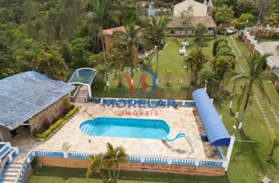 Sítio de 9.000m² com 11 quartos à venda porteira fechada, 650m² - rio acima - mairiporã/sp