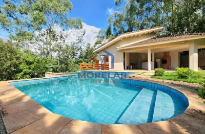 Suíça da Cantareira - Casa de Alto Padrão em Condomínio com 4 quartos para locação, 370m²  por R$ 12.800,00 - Serra da Cantareira - Mairiporã/SP