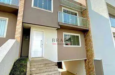 Sobrado com 3 dormitórios à venda, 208 m²- campo comprido - curitiba/pr