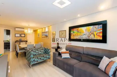Apartamento com 3 dormitórios para alugar, 150 m² - alto da glória - curitiba/pr