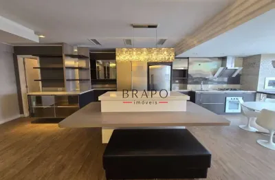 Apartamento com 3 dormitórios para alugar, 181 m² - cristo rei - curitiba/pr