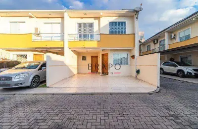 Sobrado com 3 dormitórios para alugar, 101 m² - xaxim - curitiba/pr
