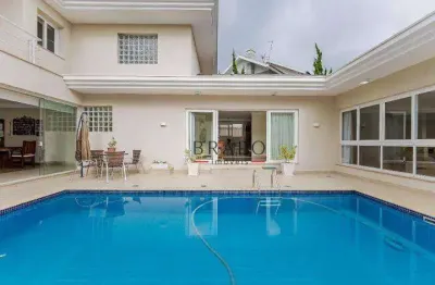 Casa com 4 dormitórios, 501 m² - venda ou locação - taboão - curitiba/pr
