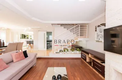 Casa com 4 dormitórios para alugar, 270 m² - orleans - curitiba/pr