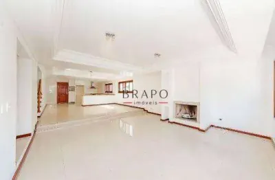 Casa com 3 dormitórios para alugar, 356 m² - orleans - curitiba/pr