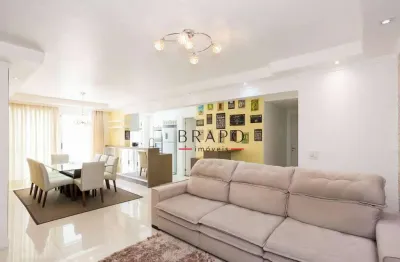 Apartamento com 3 dormitórios à venda, 119 m² - água verde - curitiba/pr