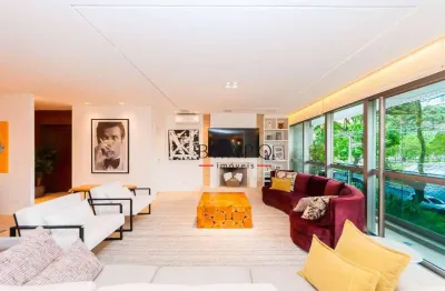 Apartamento com 3 dormitórios para alugar, 266 m² - cabral - curitiba/pr