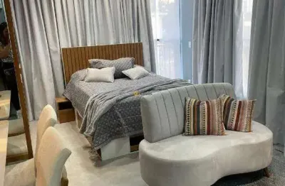 Apartamento studio mobiliado - locação - 1 dormitório - alto do ipiranga/sp.