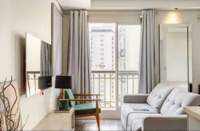 Studio mobiliado com 1 vaga no jardim paulista – 36m² de praticidade e estilo