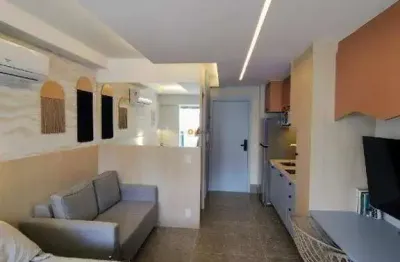 Studio moderno e mobiliado em cerqueira césar – 28m² de praticidade e conforto