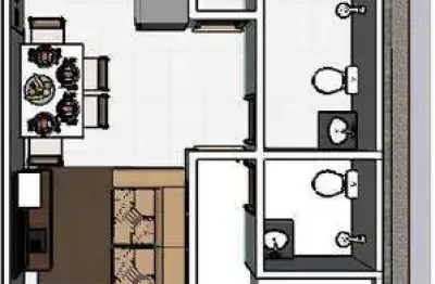 Casa para venda em várzea grande, nova fronteira, 2 dormitórios, 1 suíte, 1 banheiro, 2 vagas