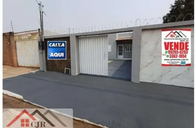 Casa para venda em várzea grande, são matheus, 2 dormitórios, 1 banheiro, 2 vagas