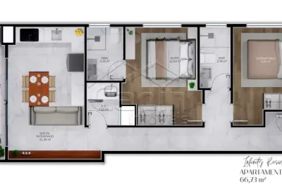 Apartamento na planta 02 dormitórios à venda, r$ 630.000,00 bairro centro em navegantes