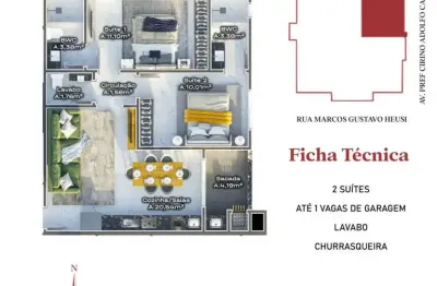 Apartamento 02 dormitórios (sendo 02 suítes), 78m da praia, centro, r$ 761.000,00, navegantes!
