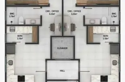 Apartamento 01 suíte à venda, r$ 930.000,00 no bairro centro em navegantes/sc