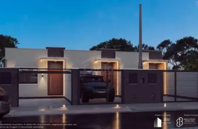 Casa geminada 02 dormitórios à venda, r$ 480.000,00 bairro meia praia em navegantes