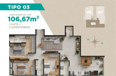 Apartamento 03 dormitórios à venda r$ 930.000,00 bairro centro em navegantes