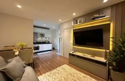 Apartamento semi mobiliado 02 dormitórios, r$ 460.000,00 no gravatá