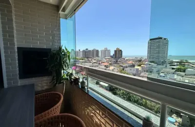 Apartamento 02 dormitórios, 100% mobiliado, excelente vista mar, centro, navegantes/sc, r$695.000,00