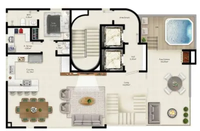 Apartamento com 3 quartos à venda na Rua 1922, 131, Centro, Balneário Camboriú