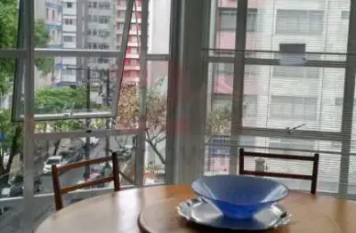 Apartamento para venda, 2 quarto(s),  josé menino, santos - ap495