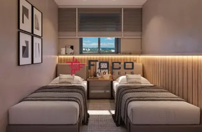 Apartamento à venda no jd das industrias com 02 dormitórios sendo 01 suíte e varanda gourmet - 54m².