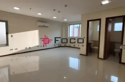 Sala comercial de 34m² para locação no jardim aquarius