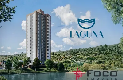 Apartamento - edifício laguna - jardim santa julia - 02 dormitórios sendo uma suíte