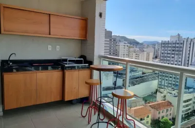 Apartamento porteira fechada - 3 quartos (1 suíte) - 115m² - 2 vagas - varanda gourmet