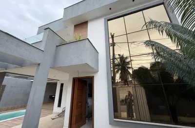 Casa duplex 1ª locação, 4 quartos, 4 banheiros, piscina e área gourmet