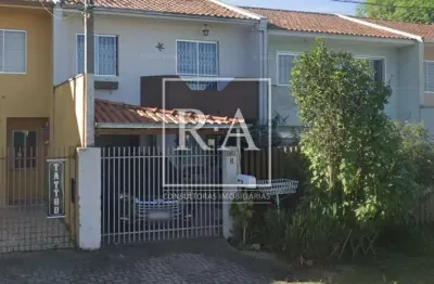 Casa em condomínio fechado com 3 quartos à venda na rua aníbal requião, 861, xaxim, curitiba, 120 m2 por r$ 600.000
