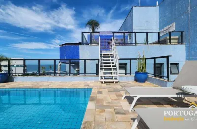 Cobertura com 4 dormitórios à venda, 293 m² por r$ 5.890.000,00 - riviera módulo 06 - bertioga/sp