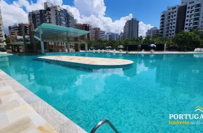 Apartamento à venda no ocean park - módulo 6 da riviera de são lourenço | 3 dormitórios / 1 suíte, 105m², 1 vaga | varanda gourmet, lazer, 50m praia