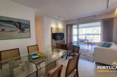 Apartamento à venda no módulo 8 da riviera de são lourenço | 94m², 3/1 suíte, 2 vagas | churrasqueira, cond. novo, piscina, academia, perto da praia