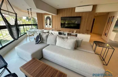 Apartamento com 4 dormitórios à venda, 170 m² por r$ 4.500.000,00 - riviera módulo 03 - bertioga/sp