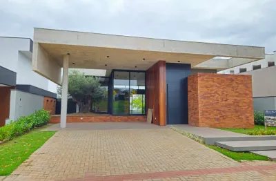 Casa térrea à venda no jardins de monet – maringá/pr residência oliveira monet | a harmonia perfeita entre natureza e arquitetura