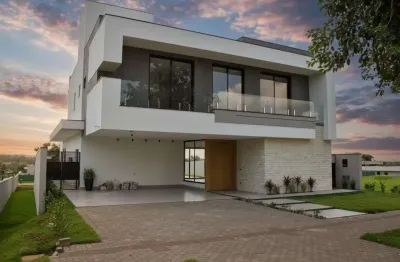 Casa nova à venda no condomínio jardins de monet thermas residence – maringá/pr