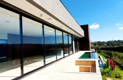 Casa alto padrão para venda em araçoiaba da serra, além ponte, 4 dormitórios, 4 suítes, 6 banheiros, 6 vagas