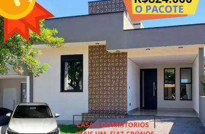 Casa em condomínio para venda em sorocaba, cajuru do sul, 3 dormitórios, 3 suítes, 4 banheiros, 3 vagas