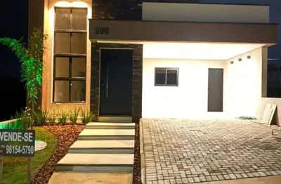 Casa em Condomínio para Venda em Sorocaba, Jardim Novo Horizonte, 3 dormitórios, 1 suíte, 3 banheiros, 2 vagas