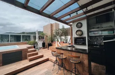 Cobertura com 3 quartos à venda no córrego grande, florianópolis  por r$ 2.800.000