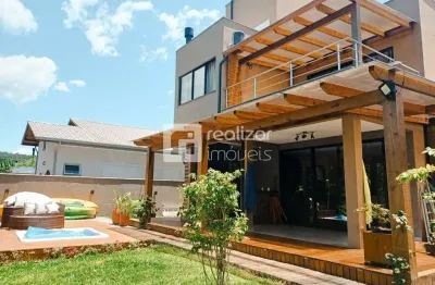 Casa em condomínio fechado com 2 quartos à venda no vargem grande, florianópolis  por r$ 1.392.000