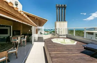 Cobertura com 3 quartos à venda no campeche, florianópolis  por r$ 4.600.000