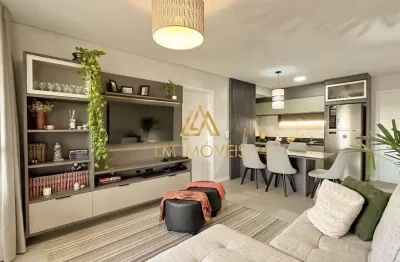 Exclusividade - apartamento 2 dormitórios sendo 1 suíte, mobiliado, com sacada e