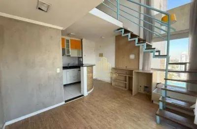 Apartamento duplex para locação, 38 m² - vila leopoldina - são paulo/sp