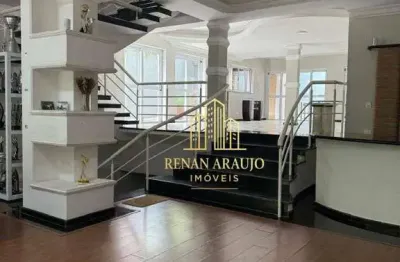 Casa alto padrão à venda no city américa – 4 suítes, piscina, churrasqueira, 8 vagas – 500m² construídos