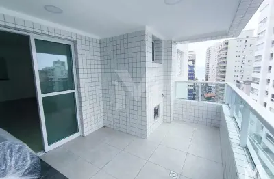 Apartamento com 2 quartos à venda em aviação, praia grande , 70 m2 por r$ 510.000