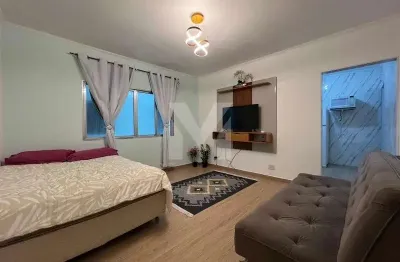 Apartamento com 1 quarto à venda em guilhermina, praia grande  por r$ 245.000
