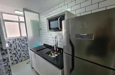 Apartamento com 1 quarto para alugar em guilhermina, praia grande , 27 m2 por r$ 1.800