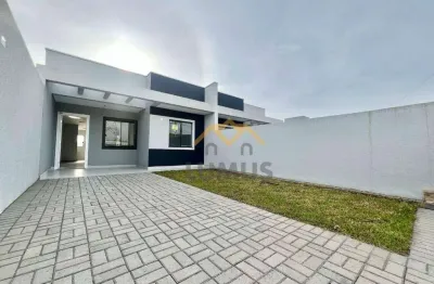 Casa com 3 dormitórios à venda, 70 m² por r$ 439.000,00 - costeira - araucária/pr